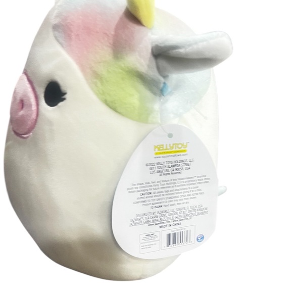 Squishmallows Candess the cow with multicolor spots Kelly toy 8 inch - Picture 4 of 6